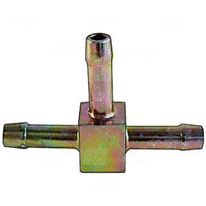 T-stykke i stål for 4mm slange