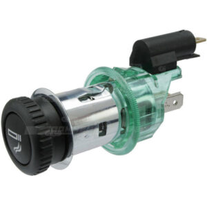 Sigaretttenner m/lys 12v