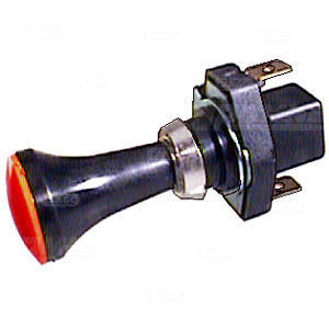 Uttrekks bryter m/rødt lys