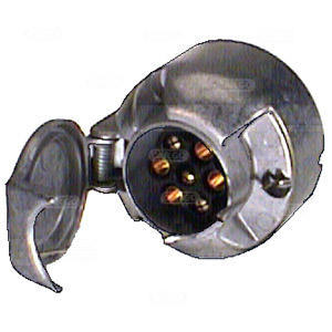 Hengerkontakt 7-polet aluminium