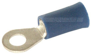 Ringsko blå m/4mm ring