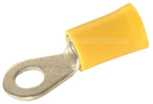 Ringsko gul m/5mm ring