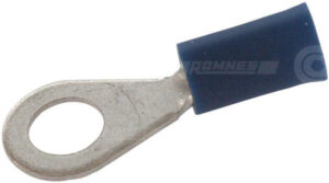 Ringsko blå m/6mm ring