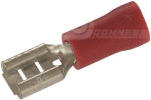 Flathylse rød 4,8mm