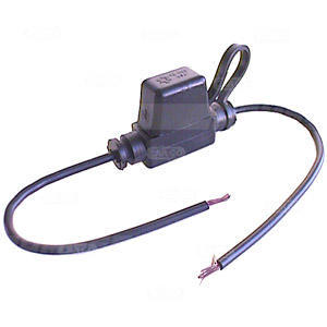 Sikringsholder mini bladsikring m/ 2 mm2 ledninger