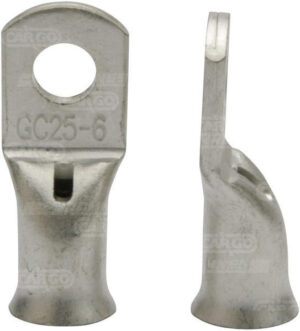 Startkabelsko 25mm2 6mm ring