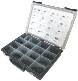 Assortiment gummigjennomføringer