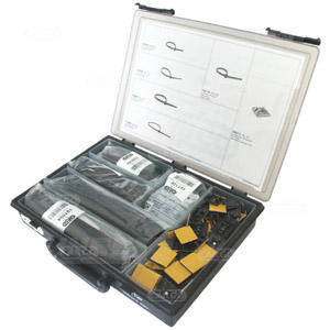 Assortiment kabel strips & festeplate