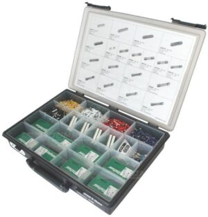 Assortiment porselen & glass sikringer