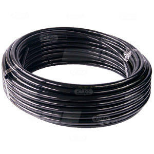 Polyamid slange sort 10xmm, 25  meter rull