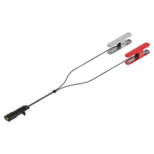 12V Mini Ladekabel med klemmer