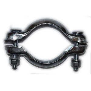 Todelt eksosklemme 53,5-55 mm