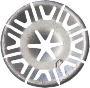 Festeklips trykk rund