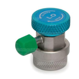 LP servicekobling Blå for R134a