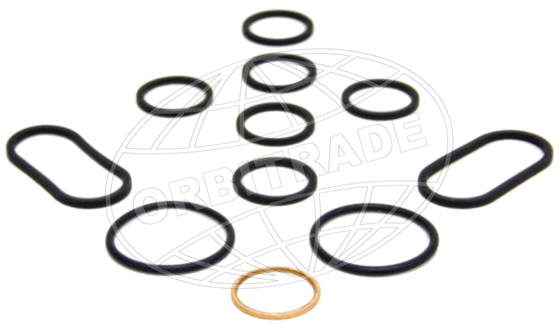 Packningssats oljekylare 30, 40, 31, 41, KAD32, KAD42, KAD43