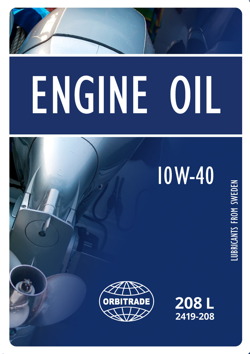ORBITRADE 10w-40, 208L