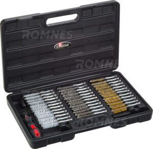 Børstesortiment 38 deler