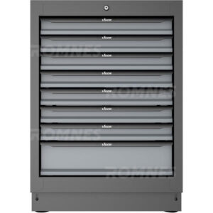 Skuffseksjon 8 skuffer b.676mm