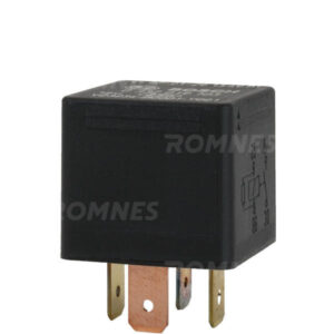 Minirele m/motstand 12V 30A