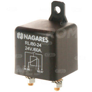 Minirele Heavy Duty 24v 60a