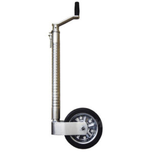 Støttehjul Ø48mm 500Kg  riflet.