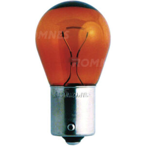 Pære 12V PY21W BAU15s gul, LongLife EcoVision