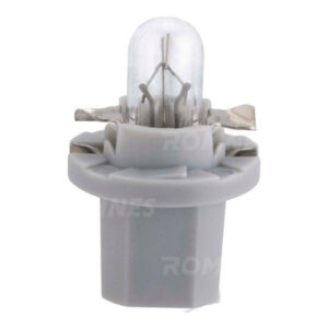 Plastsokkelpære Bax 8.5d/2 grå 24V 1.2W