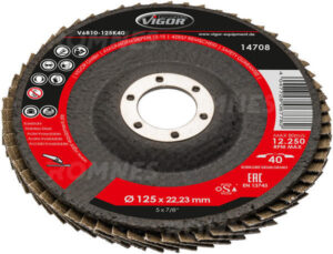 Lamellskive 125K80 10 pk