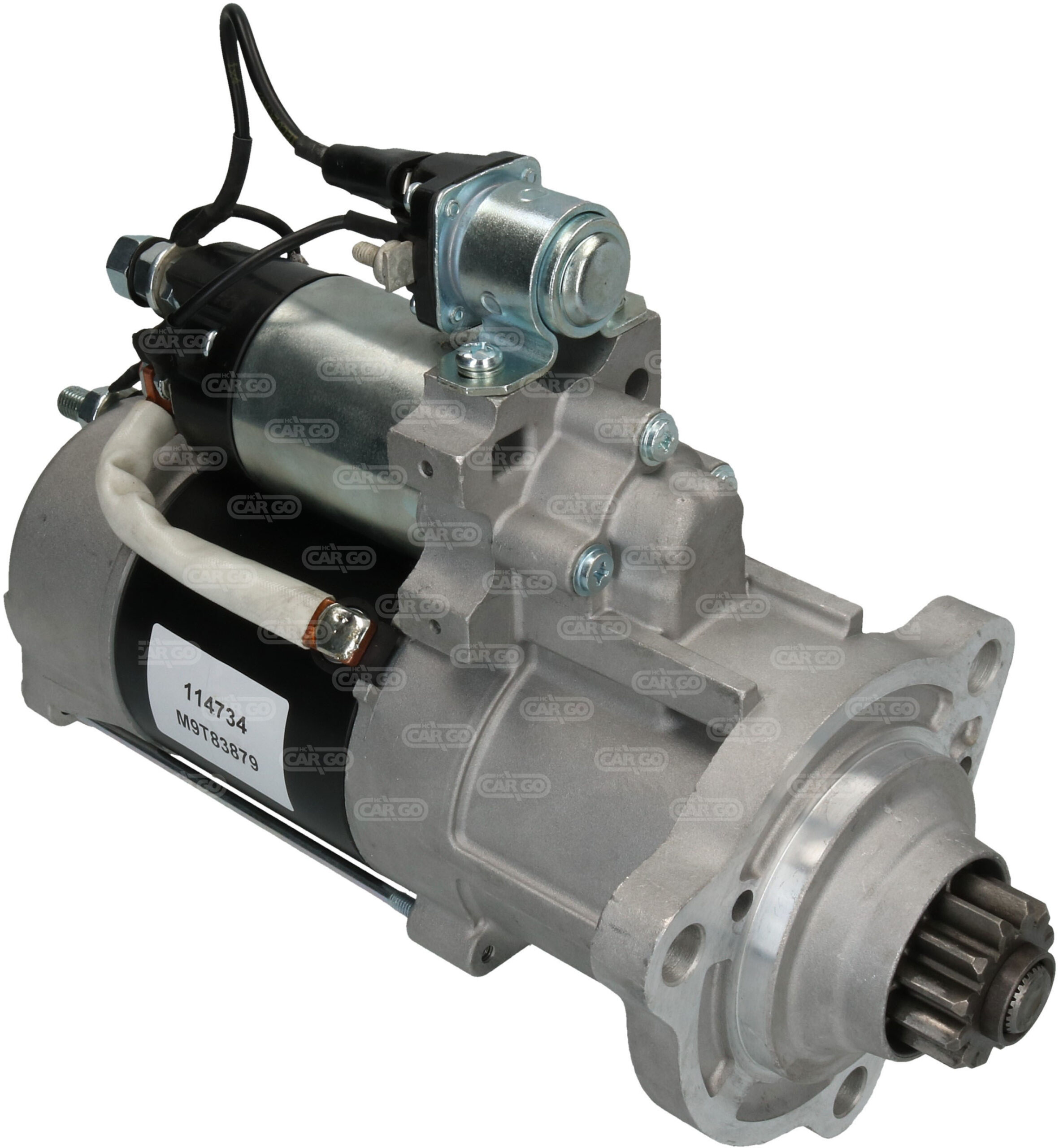 Starter, 24V, 12 tenner