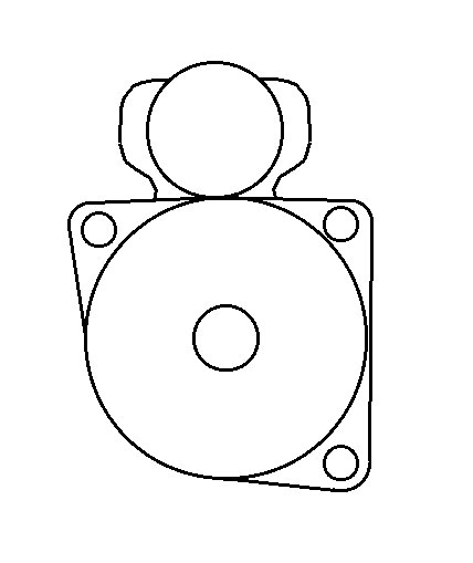 Starter, 12V, 9 tenner - Image 2