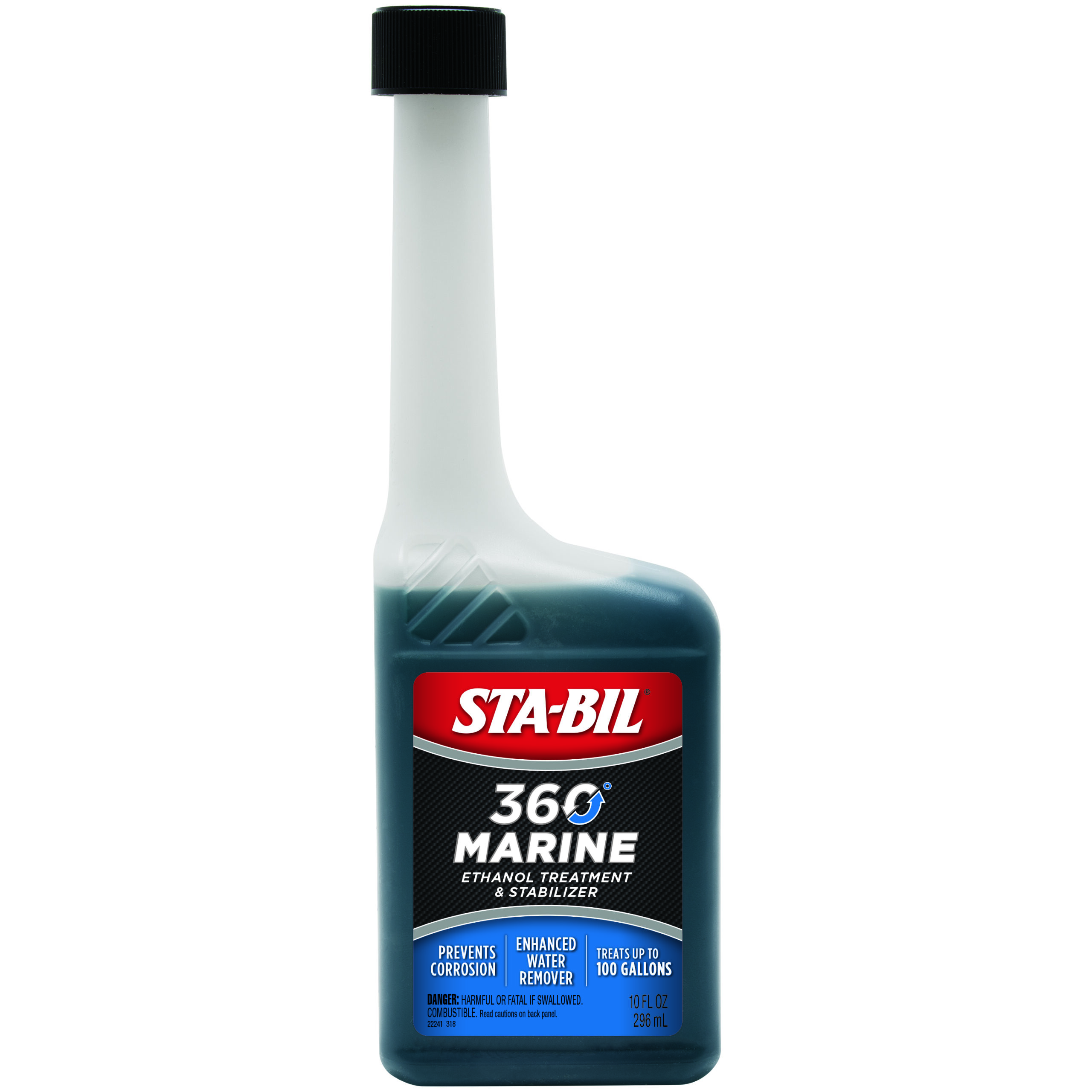 (K) STA-BIL® 360 Marine 296 ml., drivstoff-stabilisator med lang hals