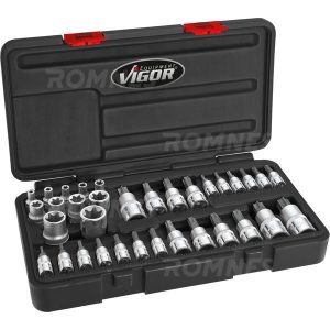 TORX® pipesett E og T 34 deler