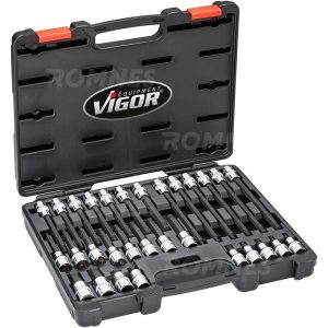 Unbrako skrutrekkerbitssett med kulehode 30 deler