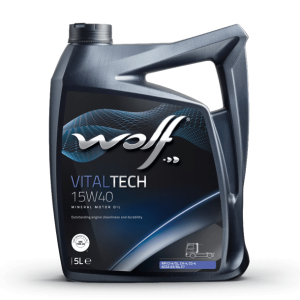 WOLF VITALTECH 15W-40 205L,  Mineral