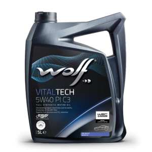 WOLF VITALTECH 5W40 PI C3, 20L, HELSYNTETISK