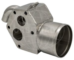 (N) Avgaskrök D2–60, D2-75 Turbo, rostfri