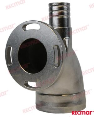 EXHAUST ELBOW INOX (316 syrefast)