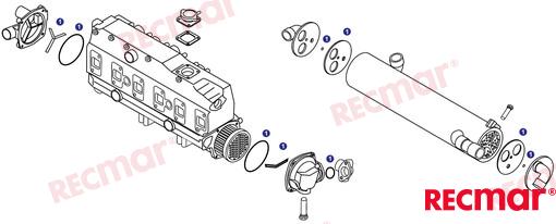 COOLER GASKET KIT - Image 2