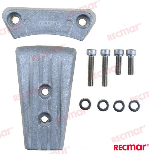 ANODE KIT DPH, DPR, DPI, aluminium