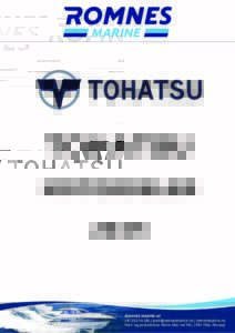 Tohatsu motordeler 2025