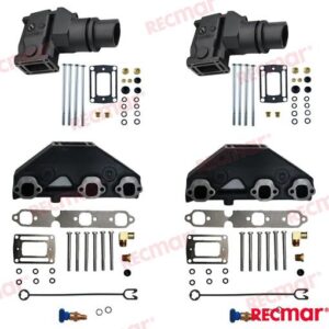 EXHAUST KIT VOLVO PENTA 1993+ GM262 V6 (ELBOW 19.7)