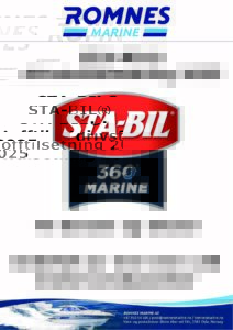 Sta-Bil drivstofftilseting for bensin og Diesel