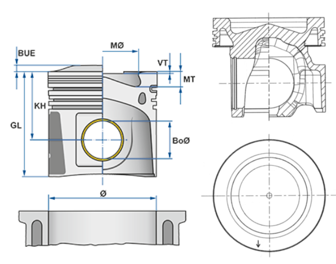 Cylinderfodersats D4, D6 - Image 3