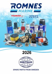 Deler til Volvo Penta motorer og drev, og Yanmar motorer 2026