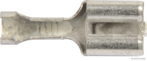 Flathylse m/mothake 6,3 mm, 0,5 - 1 mm2
