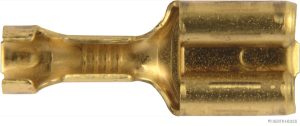 Flathylse m/mothake 6,3 mm, 0,5 - 1 mm2