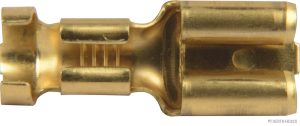 Flathylse m/mothake 6,3 mm, 4 - 6 mm2