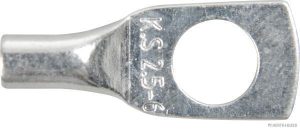 Startkabelsko 2,5 mm2, 6,4 mm ring