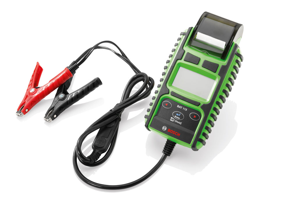 BAT 115 Batteritester med printer