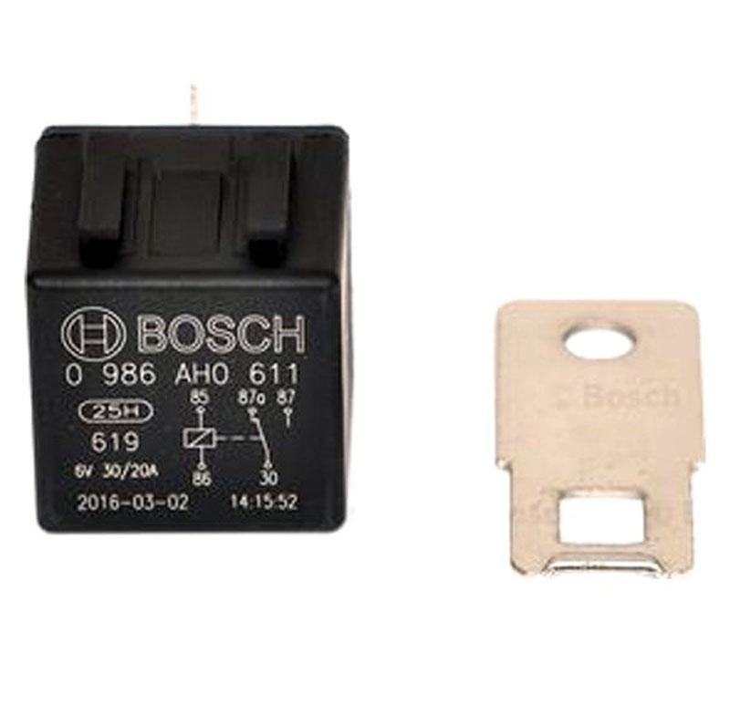 Vekselrele 6V 20A/30A